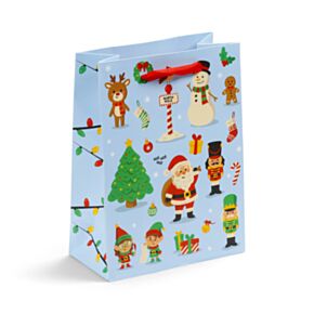 Bolsa de Regalo Navidad Festive Friends Grande