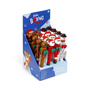 Bolígrafo Boxeador con Luz LED Navidad Festive Friends  