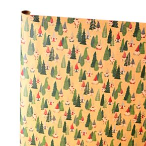 Rollo de Papel de Envolver Navidad Gnomo Jolly Gonk 
