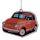 Ambientador de Coche Fiat 500 Diseño Retro Naranja