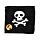 Toalla Comprimida de Viaje Piratas Jolly Rogers 