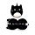 Almohada de Viaje con Antifaz Relaxeazzz Gato Feline Fine