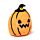 Cojín de Peluche Squidglys Adoramals Jaqueline la Calabaza