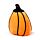 Cojín de Peluche Squidglys Adoramals Jaqueline la Calabaza
