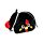 Almohada de Viaje con Antifaz Relaxeazzz Gallo de Barcelos