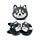 Almohada de Viaje con Antifaz Relaxeazzz Luna el Husky Animal de Montaña