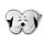Almohada de Viaje con Antifaz Relaxeazzz Peanuts Snoopy