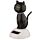 Muñeco Solar Gato Negro