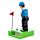 Muñeco Solar Jugador de Golf