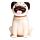 Muñeco Solar Perro Pug Carlino