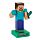 Muñeco Solar Steve Minecraft