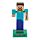 Muñeco Solar Steve Minecraft
