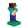 Muñeco Solar Steve Minecraft