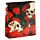 Bolsa de Regalo Calavera y Rosas Rojas Extra Grande