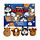 Llavero de Peluche Mini Squidglys Animales de Montaña Adoramals  