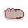 Set de 4 Posavasos con forma de Gato Pusheen