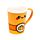 Taza de Cerámica con Tapa Foodiemals Latte de Calabaza