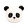 Hucha de Cerámica El Panda Susu Adoramals Salvajes Adoramals 