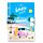 Libreta A5 de Papel Piedra a Rayas Caravana VW Volkswagen T1 Camper Olas