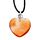 Collar Piedra Curación con Forma de Corazón