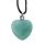 Collar Piedra Curación con Forma de Corazón