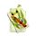 Espejo de Bolsillo con Funda Ranas Tropicales 