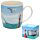 Taza de Porcelana Gaviotas del Puerto