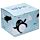 Taza de Cerámica 3D con Forma Pingüino Huddle