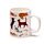 Taza de Porcelana Gatos Feline Fine