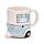 Taza Cerámica 3D con Forma de Caravana Home Is Where You Park It