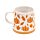 Taza de Gres con formas de Calabaza