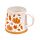 Taza de Gres con formas de Calabaza