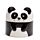 Quemador de Aceite de Cerámica Oso Panda Pandarama