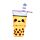 Estuche de Tela Boba Té con Burbujas Foodiemals