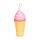 Estuche de Silicona con Cremallera forma de Helado Foodiemals