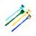 Set de 4 Bolígrafos Borrables con Tope de Silicona Chibi de Minecraft