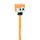 Set de 4 Bolígrafos Borrables con Tope de Silicona Chibi de Minecraft