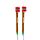 Set de 8 Bolígrafos Borrables con Tope de Silicona Minecraft