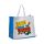 Bolsa de la Compra Reutilizable RPET Caravana Volkswagen VW T1 Camper Olas Retro