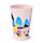 Set de 4 Vasos para Picnic RPET Caravana VW Volkswagen T1 Camper Olas