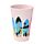 Set de 4 Vasos para Picnic RPET Caravana VW Volkswagen T1 Camper Olas
