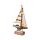 Barco de Vela con Conchas y Luz LED