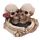 Cenicero Calaveras Abrazadas