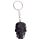 Llavero 3D con Forma Calavera Negra o Blanca