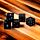 Juego de Dados Negros con Calaveras Pack de 5