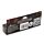 Juego de Dados Negros con Calaveras Pack de 5