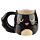 Taza de Cerámica 3D con Forma Gato Feline Fine