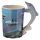 Taza de Cerámica Asa con Forma de Delfín