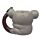 Taza de Cerámica 3D con Forma Koala