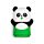 Goma de Borrar Panda en Mini Caja